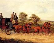 Mail Coaches on an Open Road - 亨利·艾尔肯